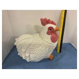 Ceramic rooster cookie jar