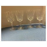4 Waterford Crystal Goblets