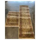Runner & door rug 89ï¿½ x 27ï¿½ & 40ï¿½ x 26ï¿½