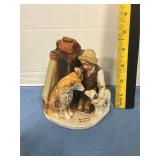 Norman Rockwell Figure ï¿½ Friends in Needï¿½