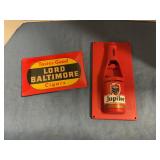 Bottle opener & Advertising Tray