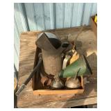 Assorted oil funnels