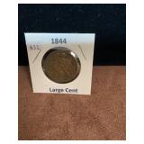1844 large cent