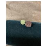 Sterling silver and natural gem rings (2)
