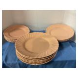 Franciscan 6 dinner, 3 salad & 5 dessert plates