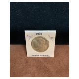 1964 Kennedy half dollar