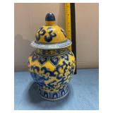 Ceramic ginger jar
