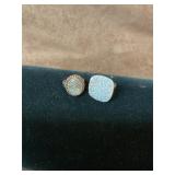 Sterling silver and natural gem rings (2)