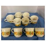 Vintage coffee/tea mugs