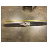Authentic 2 blade metal aircraft propeller