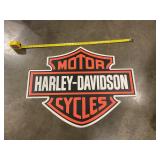Vintage Harley Davidson metal sign