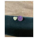 Sterling silver and natural gem rings (2)