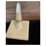 Sterling silver CZ ring