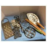 Vintage cooking utensils