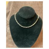 Sterling silver necklace