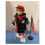 Plastic United States Postal Service doll