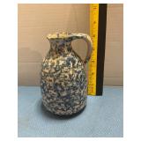 Pottery  blue jug