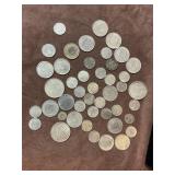 Lot of assorted coins