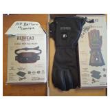 REDHEAD HEATED MUFFS-NO BATTERY OR CHARGER,