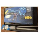 FOLDING STOOL, PICKLEBALL SET
