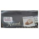 NATURAL REFLECTIONS SHEARLING CUFF SLIPPERS
