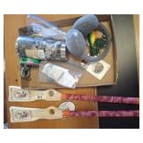 POP GUNS, SPLIT RINGS, EAR MUFFS, 30 OZ TUMBLER-NO
