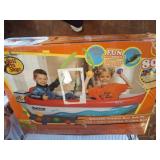 BASS PRO INFLATABLE TRACKER BOAT BALL PIT