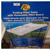 BASS PRO FOLDING FILLET TABLE W/ REMOVABLE