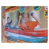 BASS PRO INFLATABLE TRACKER BOAT BALL PIT