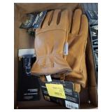 REDHEAD GLOVES, SPINNER BLADES, CABELLAS LOCK,