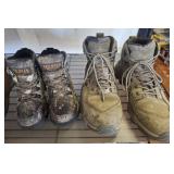 REDHEAD CAMO BOOTS SIZE 1 BOYS,