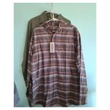 2 PC REDHEAD FLANEL LT, REDHEAD MEDIUM LS