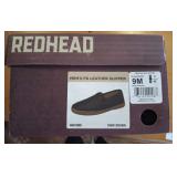 REDHEAD FG MEN'S LEATHER SLIPPERS SIZE 10