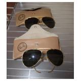 2 PAIR OF VINTAGE RAY BAN AVIATORS 2 PAIR OF VINTAGE RAY BAN AVIATORS