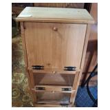 PINE 3 DOOR POTATO BIN PINE 3 DOOR POTATO BIN