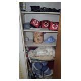 HALL CLOSET CONTENTS, FIRST AID, LINENS, MISC HALL CLOSET CONTENTS, FIRST AID, LINENS, MISC