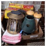 ASSORTED CANDLES, HOLDERS, SALT AND PEPPERS ASSORTED CANDLES, HOLDERS, SALT AND PEPPERS
