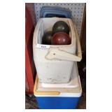 COOLERS AND BOCCE BALLS COOLERS AND BOCCE BALLS