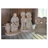 PRECIOUS MOMENTS AND ASSORTED FIGURINES PRECIOUS MOMENTS AND ASSORTED FIGURINES