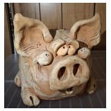 CERAMIC LARGE PIGGY BANK CERAMIC LARGE PIGGY BANK