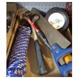 ROPE, SAW, HAMMER, MISC ROPE, SAW, HAMMER, MISC