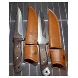 BUCK USA SHEATHED HUNTING KNIVES BUCK USA SHEATHED HUNTING KNIVES