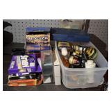 ASSORTED FISHING TACKLE AND REELS ASSORTED FISHING TACKLE AND REELS