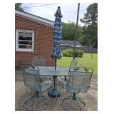 OUTDOOR PATIO TALE SET OF 4 OUTDOOR PATIO TALE SET OF 4