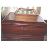 2 PC DRESSER TOP JEWELRY BOXES 2 PC DRESSER TOP JEWELRY BOXES