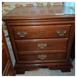 CHERRY 2 DRAWER NIGHT STAND 26X19X27 CHERRY 2 DRAWER NIGHT STAND 26X19X27