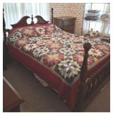 CHERRY QUEEN SIZED BED CHERRY QUEEN SIZED BED