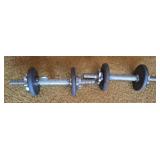 PAIR OF DUMB BELLS PAIR OF DUMB BELLS
