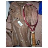 RACKET BALLS AND VINTAGE CARRIER RACKET BALLS AND VINTAGE CARRIER