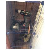 3 TIER RACK W/ CRAFTSMAN DRILL 3 TIER RACK W/ CRAFTSMAN DRILL